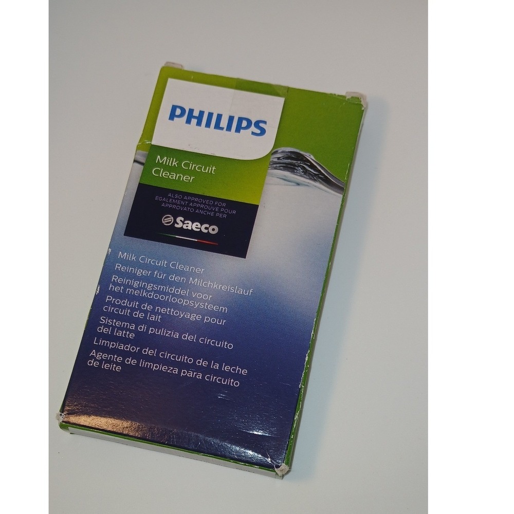 Philips Saeco Milk Circuit Cleaner CA6705/10 for Espresso Machines 6 Sachets NEW